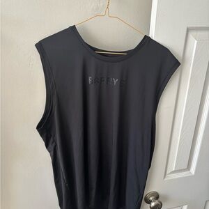 Black Athletic Tank Top from Barry’s